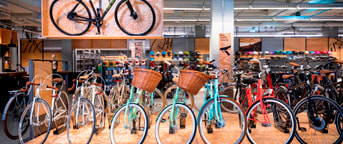 Bike World Ansicht Filiale von innen Bike World Ansicht Filiale von innen